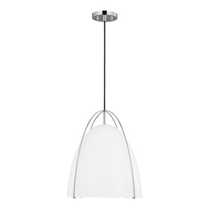 Visual Comfort Studio - 6651801-05 - One Light Pendant - Norman - Chrome