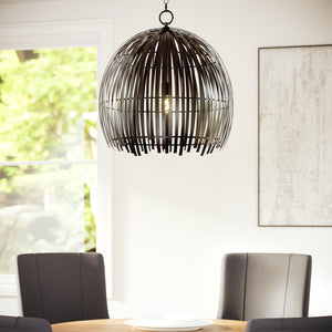 Visual Comfort Studio - 6722701-112 - One Light Pendant - Hanalei - Midnight Black