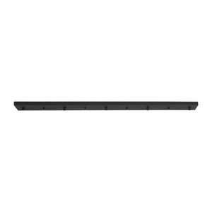 Generation Lighting. - 7449605-112 - Five Light Linear Canopy - Multi-Port Canopy - Midnight Black