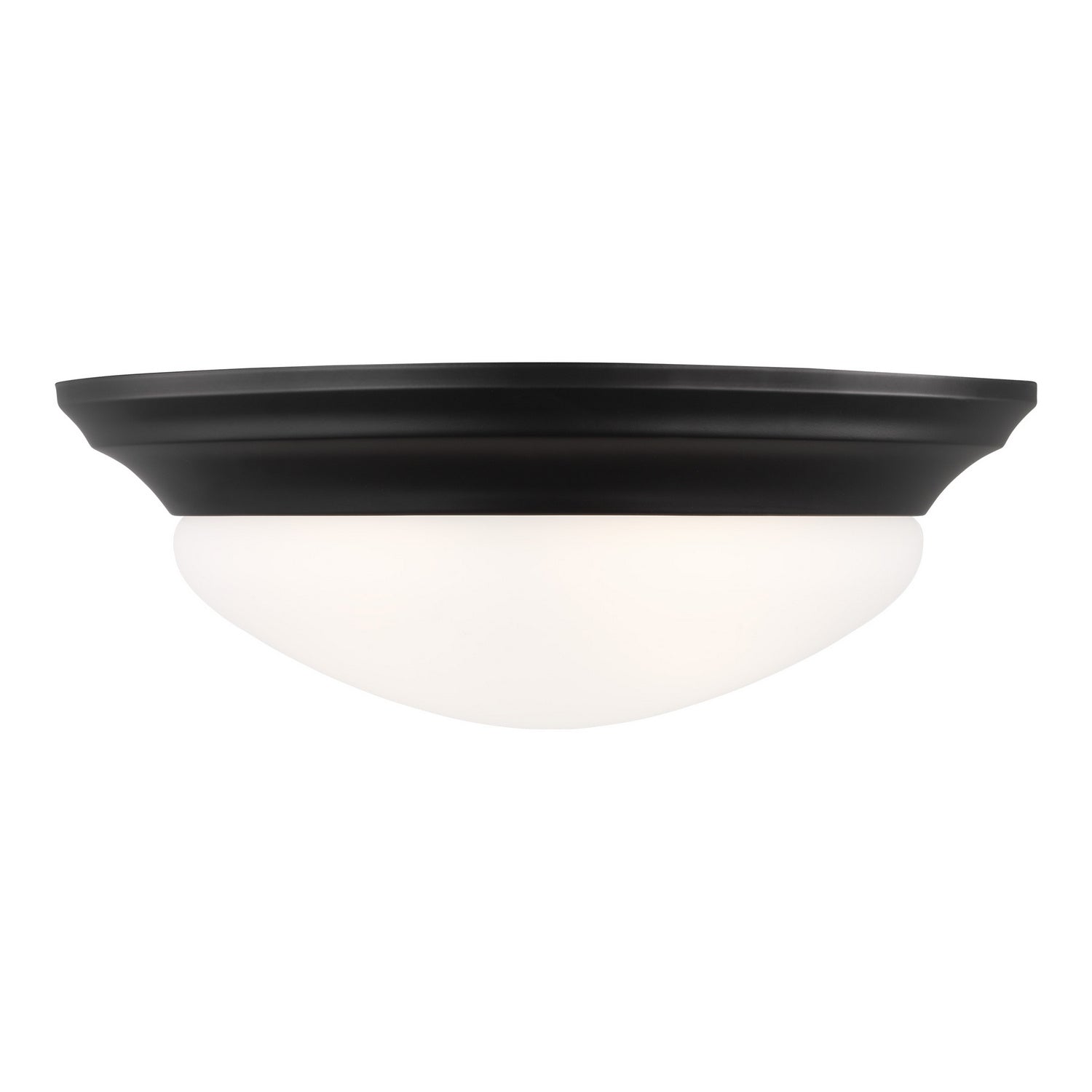 Generation Lighting. - 75435-112 - Two Light Flush Mount - Nash - Midnight Black