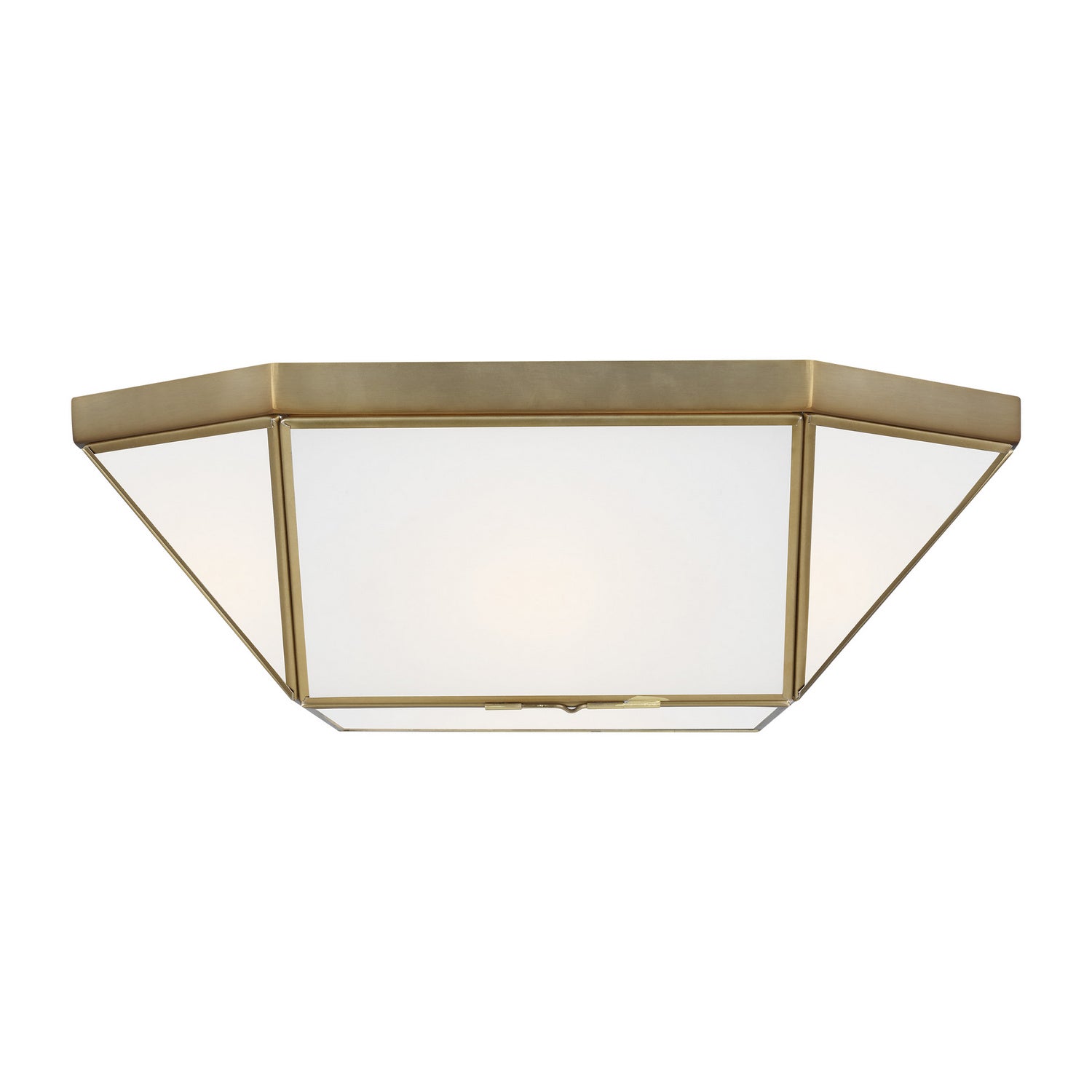 Visual Comfort Studio - 7579452-848 - Two Light Flush Mount - Morrison - Satin Brass