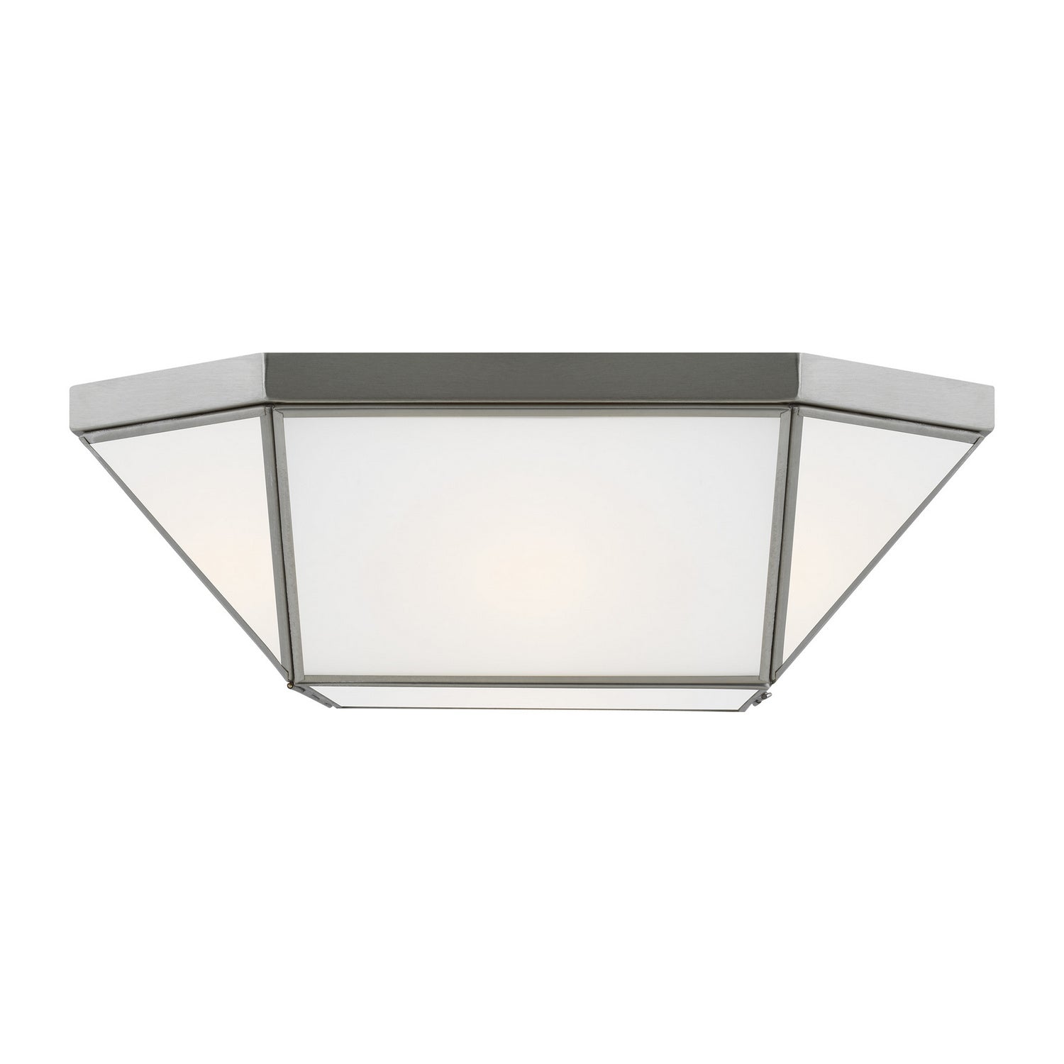 Visual Comfort Studio - 7579452-962 - Two Light Flush Mount - Morrison - Brushed Nickel