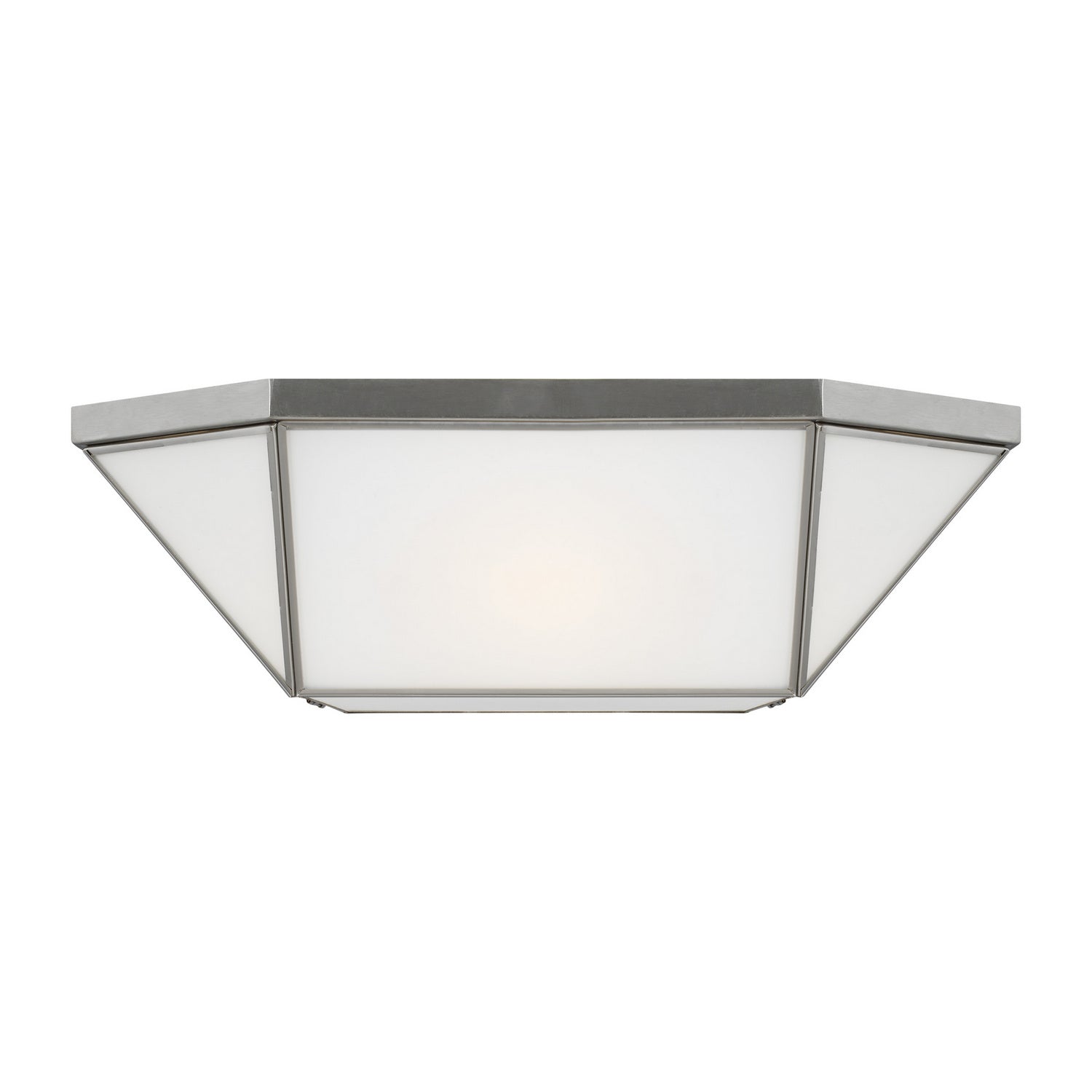 Visual Comfort Studio - 7679454-962 - Four Light Flush Mount - Morrison - Brushed Nickel