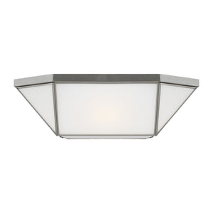 Visual Comfort Studio - 7679454-962 - Four Light Flush Mount - Morrison - Brushed Nickel