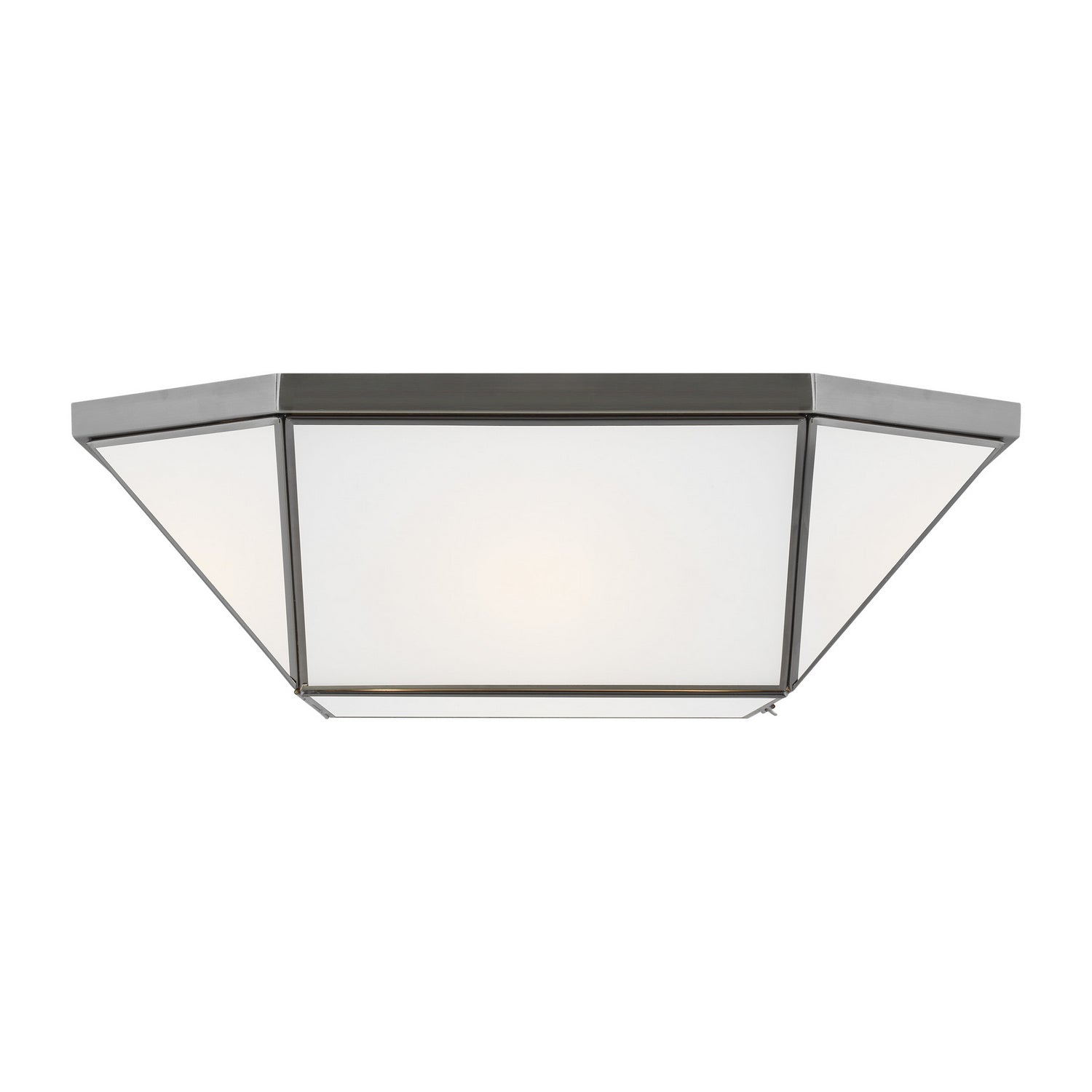 Visual Comfort Studio - 7679454-965 - Four Light Flush Mount - Morrison - Antique Brushed Nickel