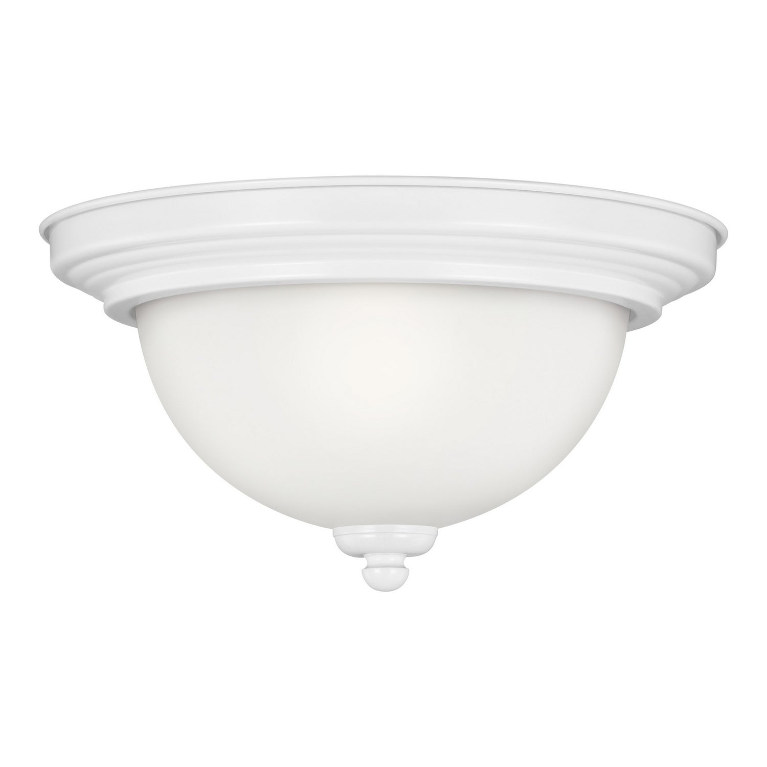 Generation Lighting. - 77063EN3-15 - One Light Flush Mount - Geary - White