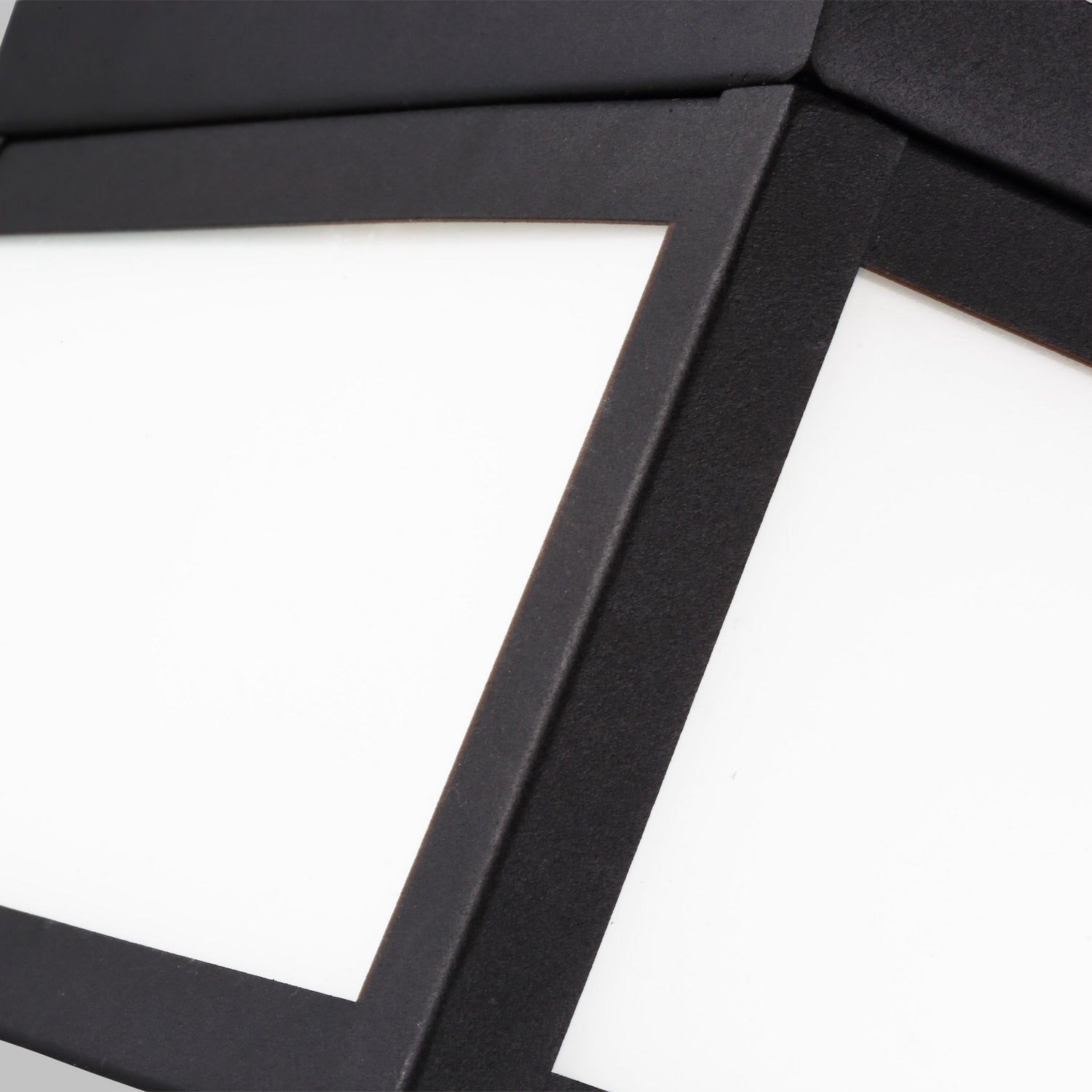 Visual Comfort Studio - 7848402EN3-12 - Two Light Outdoor Flush Mount - Founders - Black