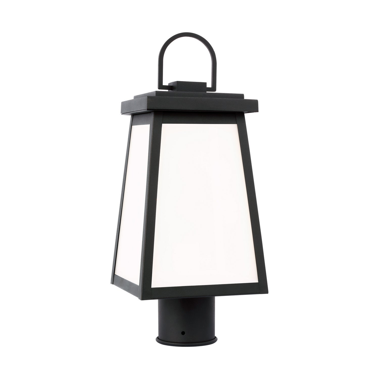 Visual Comfort Studio - 8248401-12 - One Light Outdoor Post Lantern - Founders - Black