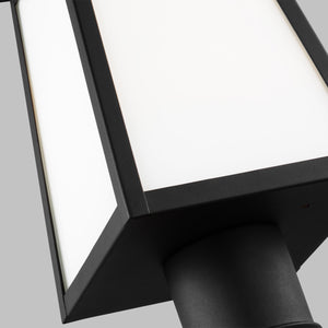 Visual Comfort Studio - 8248401EN3-12 - One Light Outdoor Post Lantern - Founders - Black