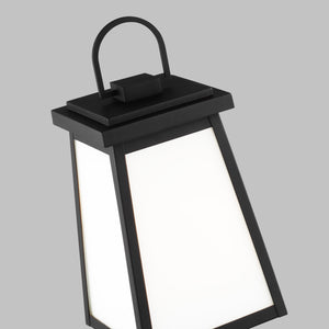 Visual Comfort Studio - 8248401EN3-12 - One Light Outdoor Post Lantern - Founders - Black