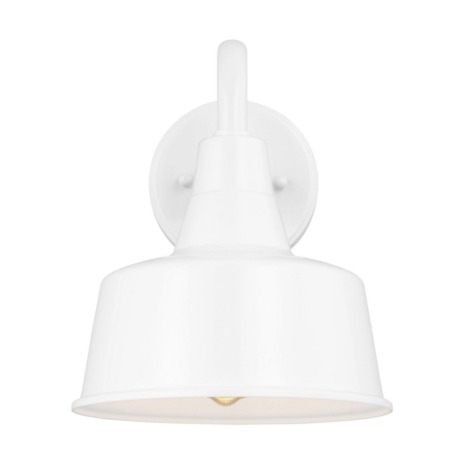 Visual Comfort Studio - 8537401-15 - One Light Outdoor Wall Lantern - Barn Light - White