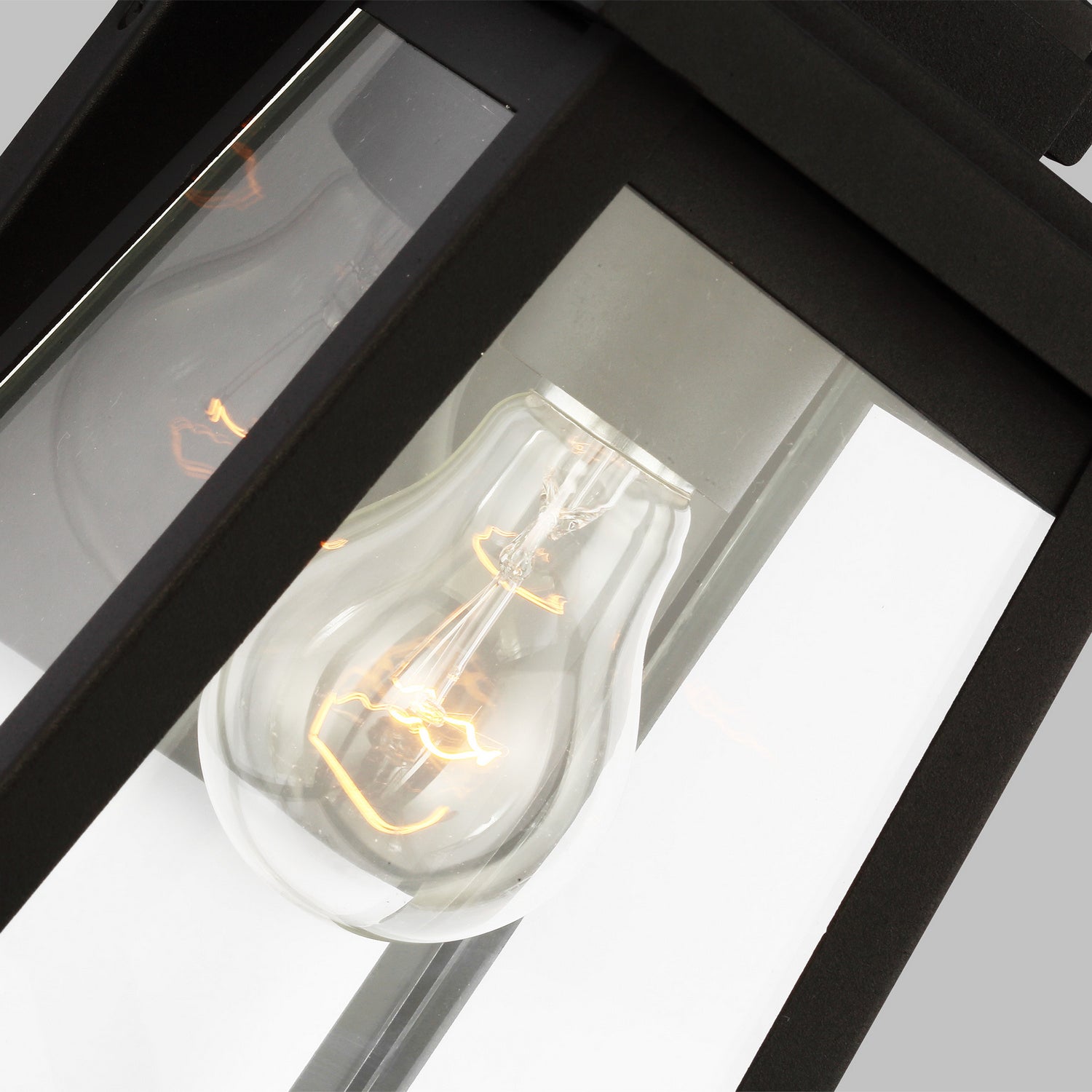 Visual Comfort Studio - 8548401-12 - One Light Outdoor Wall Lantern - Founders - Black