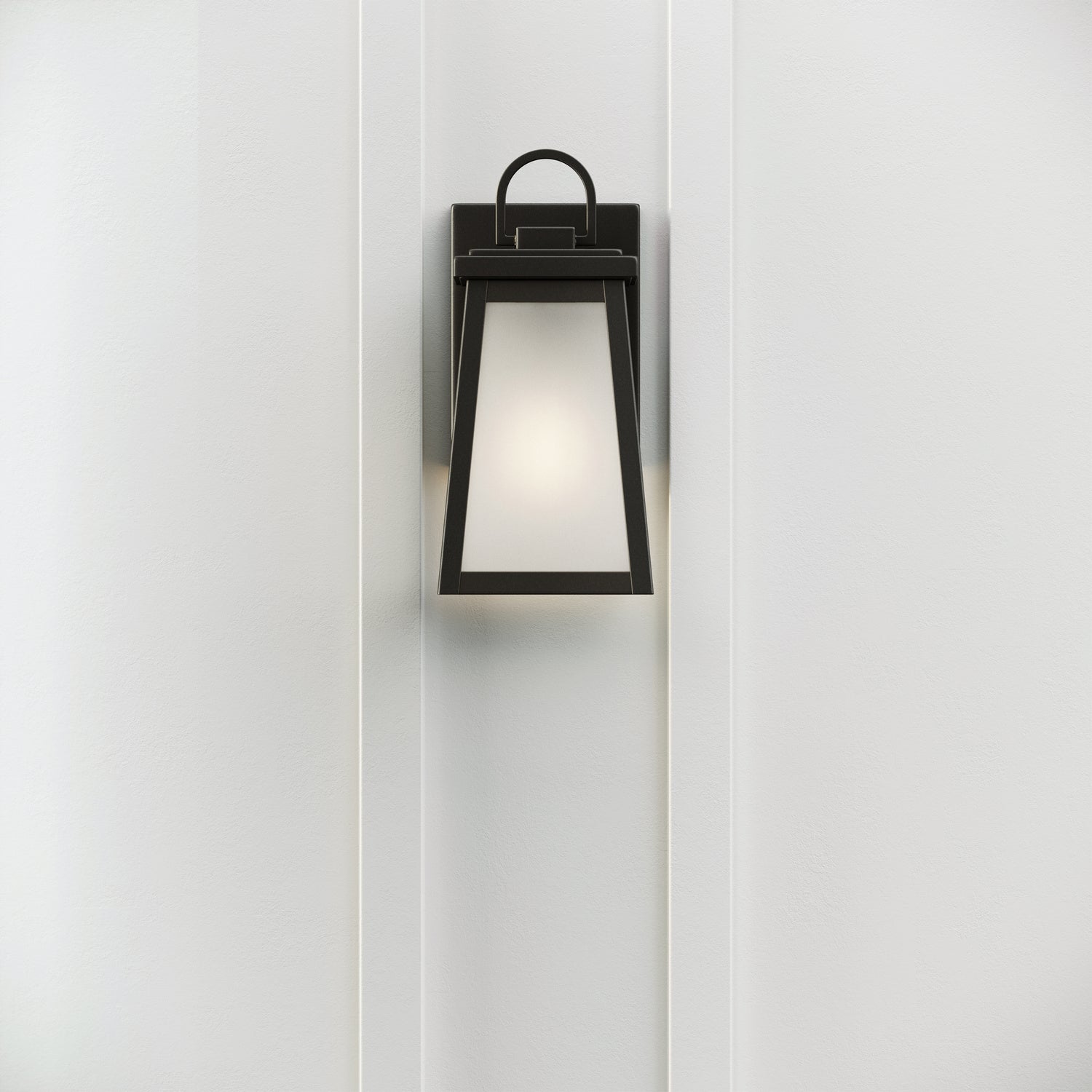 Visual Comfort Studio - 8548401-12 - One Light Outdoor Wall Lantern - Founders - Black