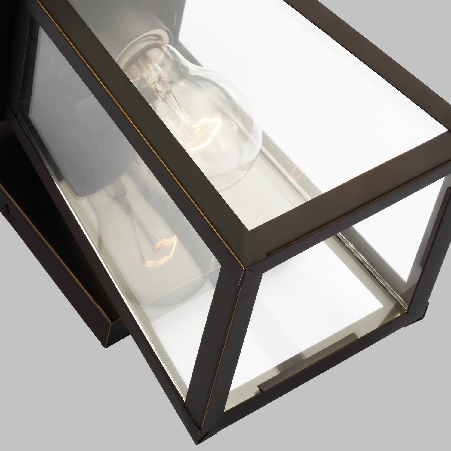 Visual Comfort Studio - 8548401-71 - One Light Outdoor Wall Lantern - Founders - Antique Bronze