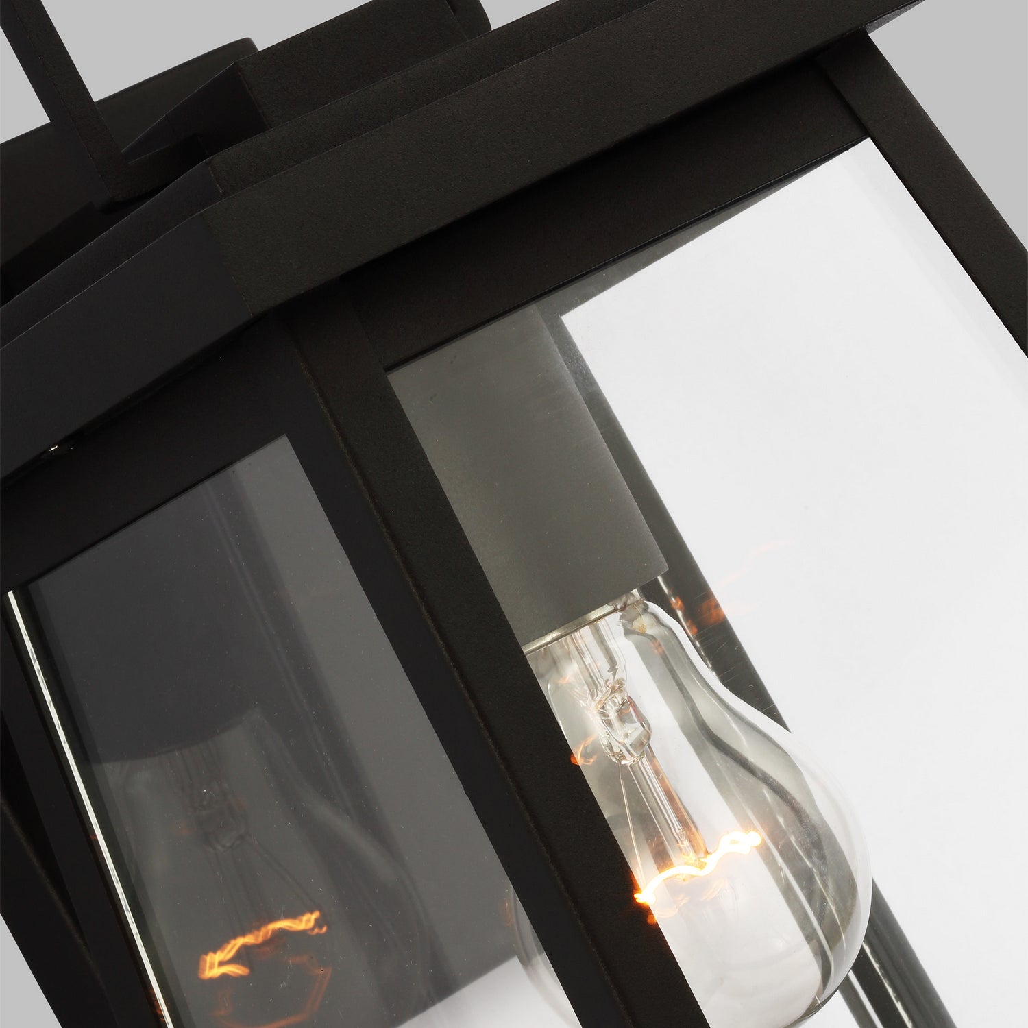 Visual Comfort Studio - 8648401-12 - One Light Outdoor Wall Lantern - Founders - Black