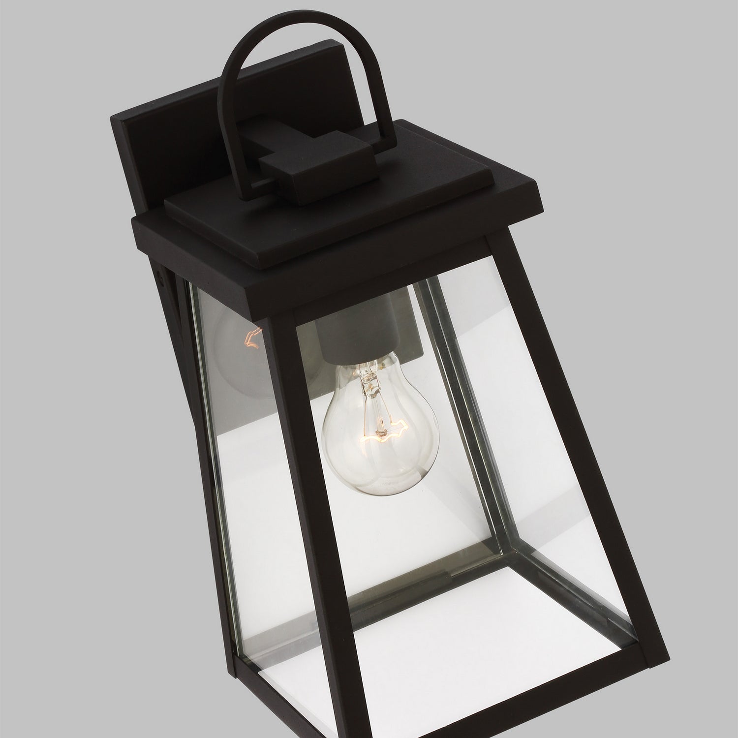 Visual Comfort Studio - 8648401-12 - One Light Outdoor Wall Lantern - Founders - Black