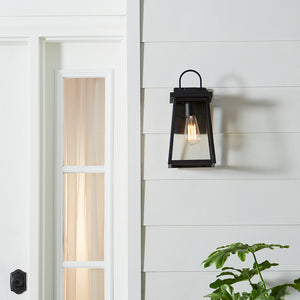 Visual Comfort Studio - 8648401-12 - One Light Outdoor Wall Lantern - Founders - Black