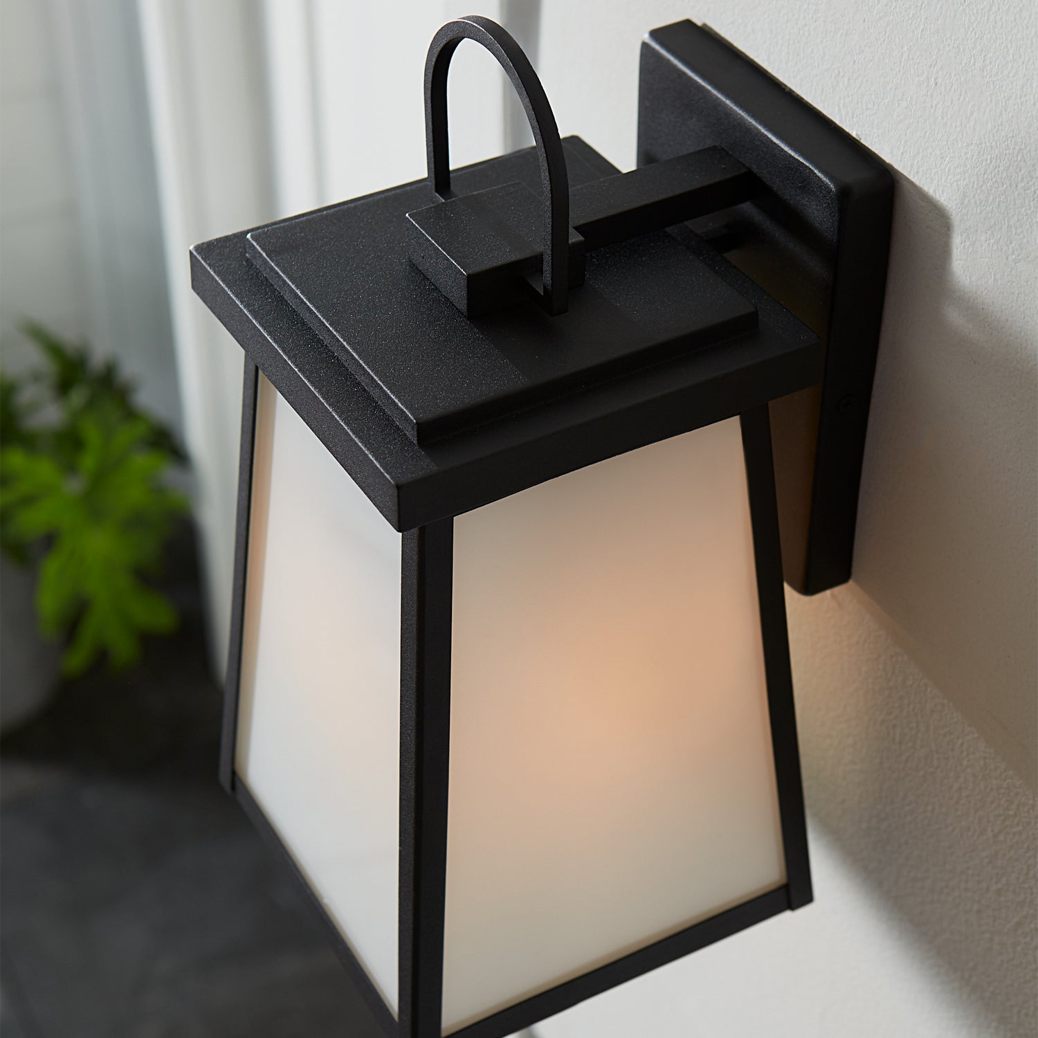 Visual Comfort Studio - 8648401-12 - One Light Outdoor Wall Lantern - Founders - Black