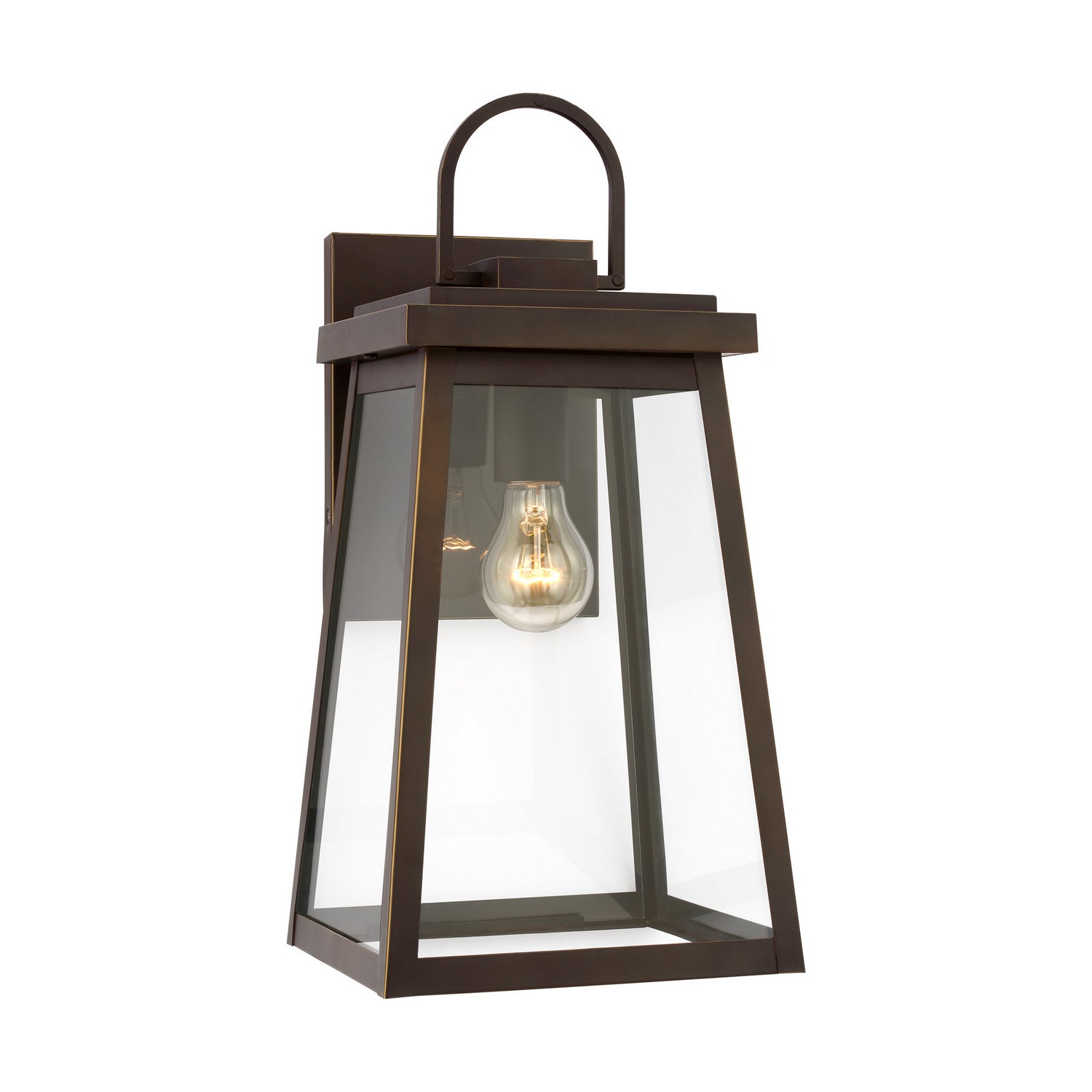 Visual Comfort Studio - 8748401-71 - One Light Outdoor Wall Lantern - Founders - Antique Bronze