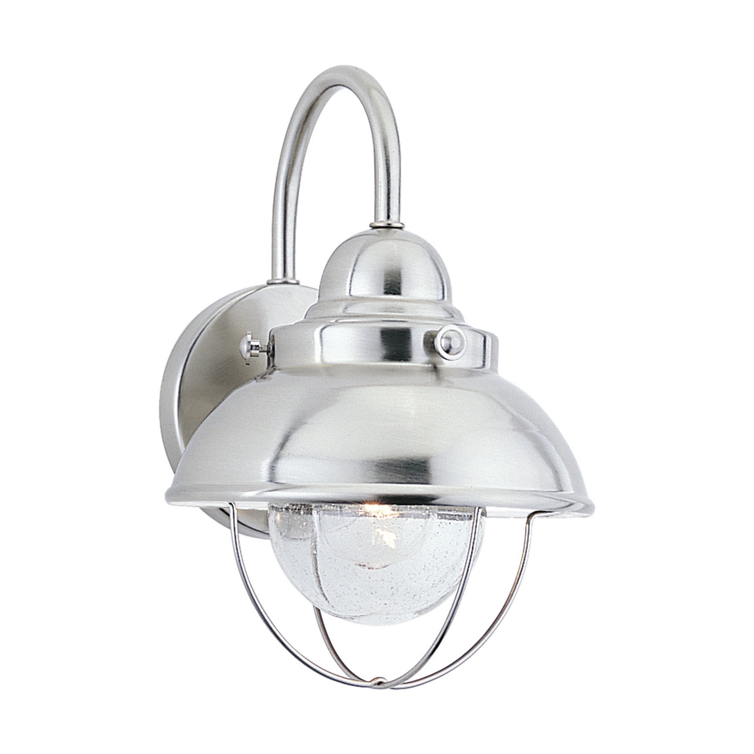 Generation Lighting. - 8870EN3-98 - One Light Outdoor Wall Lantern - Sebring - Brushed Stainless