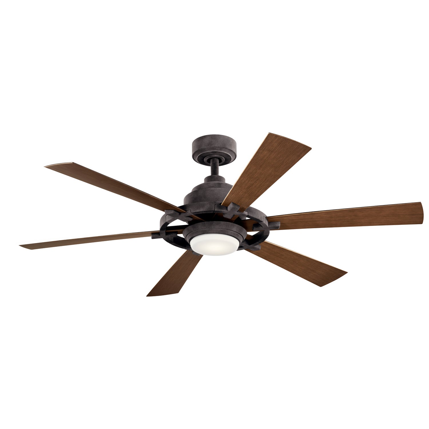 Kichler - 300241WZC - 52"Ceiling Fan - Gentry Lite - Weathered Zinc