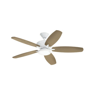 Kichler - 330160MWH - 52"Ceiling Fan - Renew - Matte White