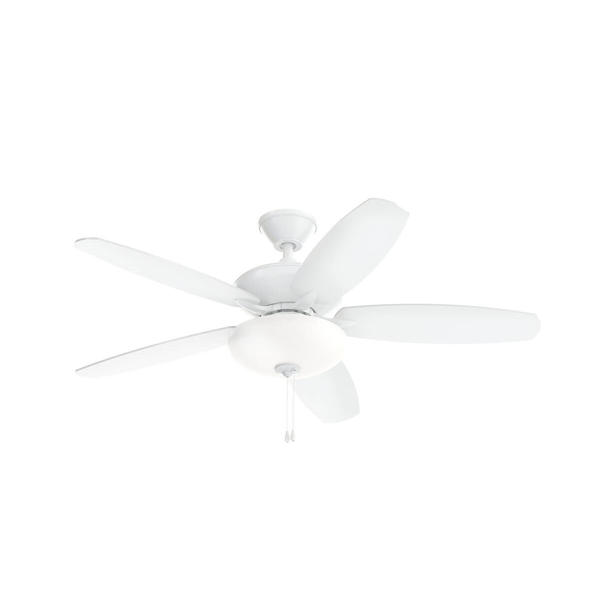 Kichler - 330161MWH - 52"Ceiling Fan - Renew Select - Matte White