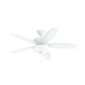 Kichler - 330161MWH - 52"Ceiling Fan - Renew Select - Matte White