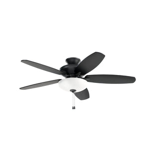 Kichler - 330161SBK - 52"Ceiling Fan - Renew Select - Satin Black