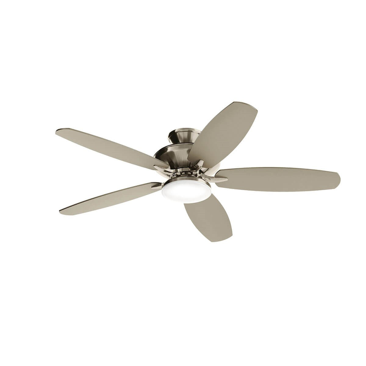 Kichler - 330163NI - 52"Ceiling Fan - Renew Designer - Painted Brushed Nickel