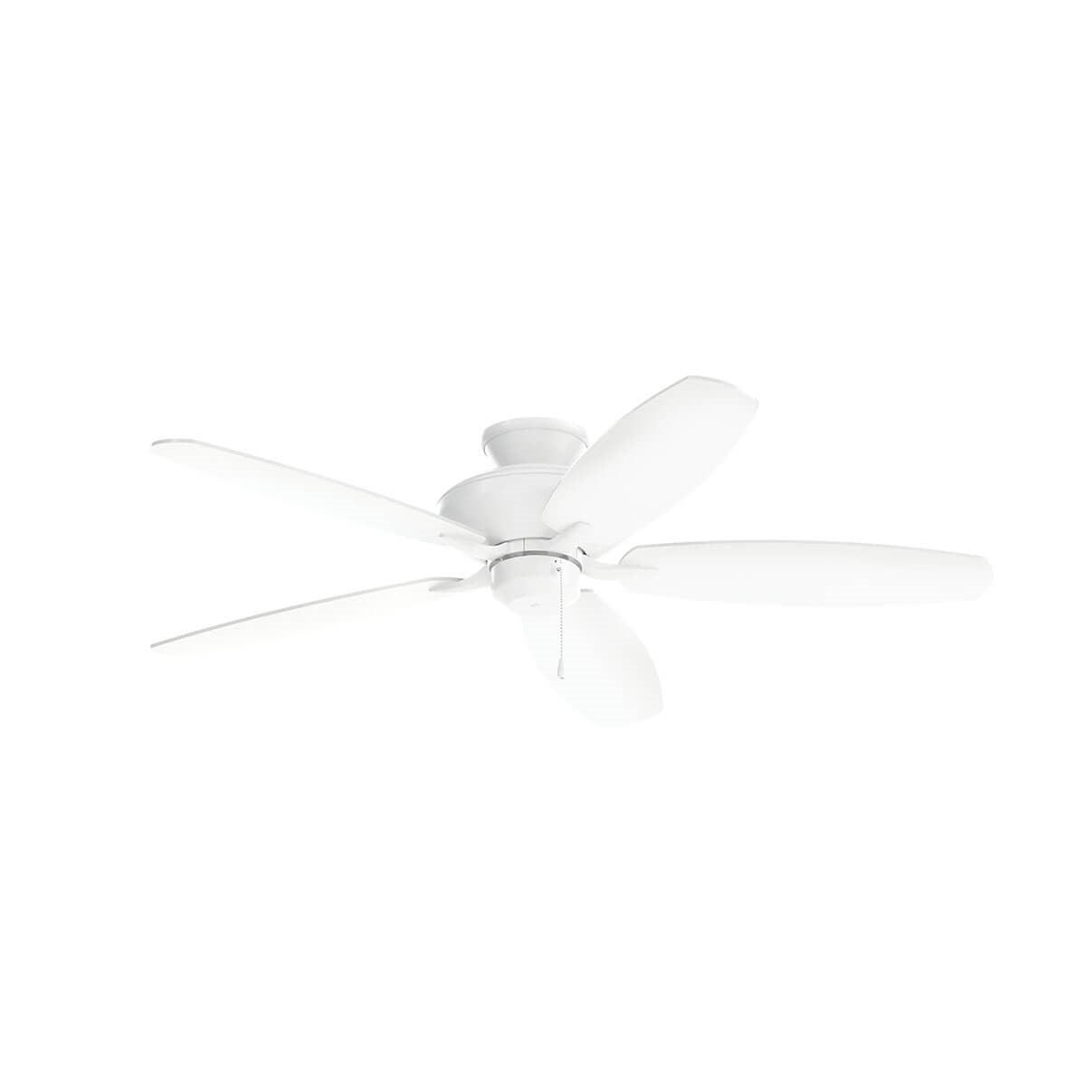 Kichler - 330164MWH - 52"Ceiling Fan - Renew Es - Matte White