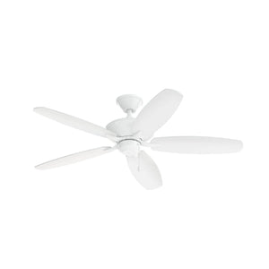 Kichler - 330165MWH - 52"Ceiling Fan - Renew Patio - Matte White