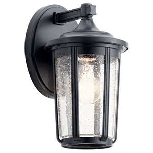 Kichler - 49892BK - One Light Outdoor Wall Mount - Fairfield - Black