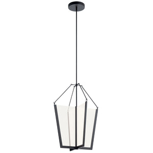 Kichler - 52292BKLED - LED Foyer Pendant - Calters - Black