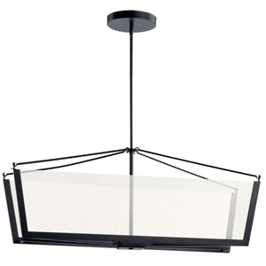 Kichler - 52293BKLED - LED Linear Chandelier - Calters - Black