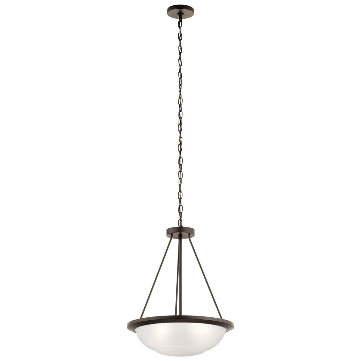 Kichler - 52393OZ - Three Light Pendant - Ritson - Olde Bronze