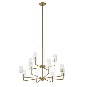 Kichler - 52412BNB - 12 Light Chandelier - Kimrose - Brushed Natural Brass