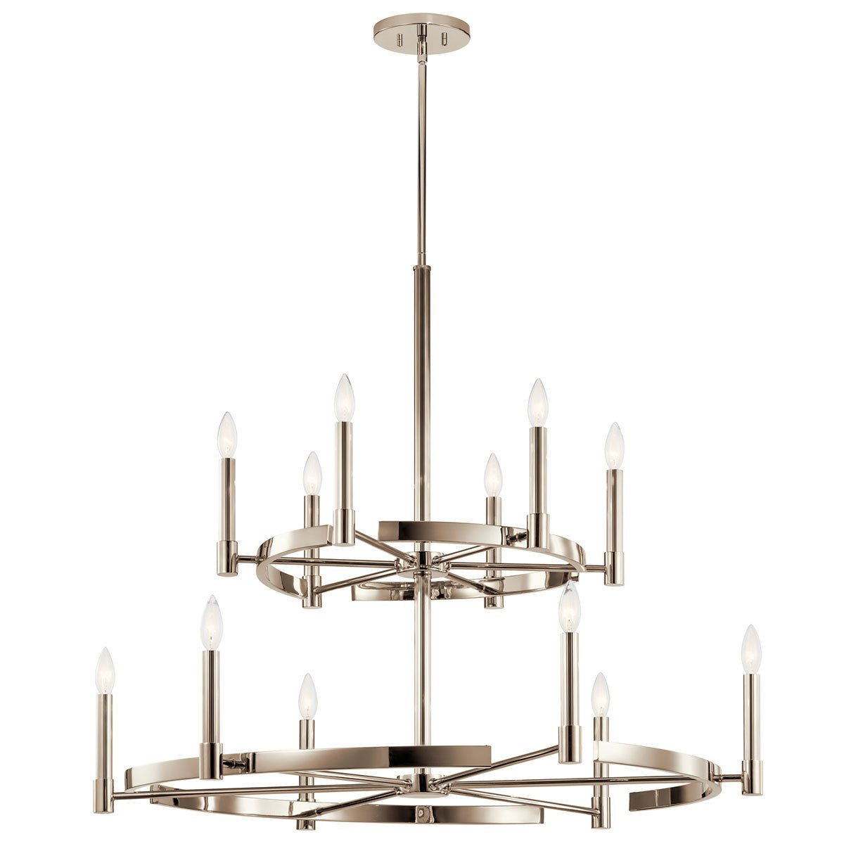 Kichler - 52428PN - 12 Light Chandelier - Tolani - Polished Nickel