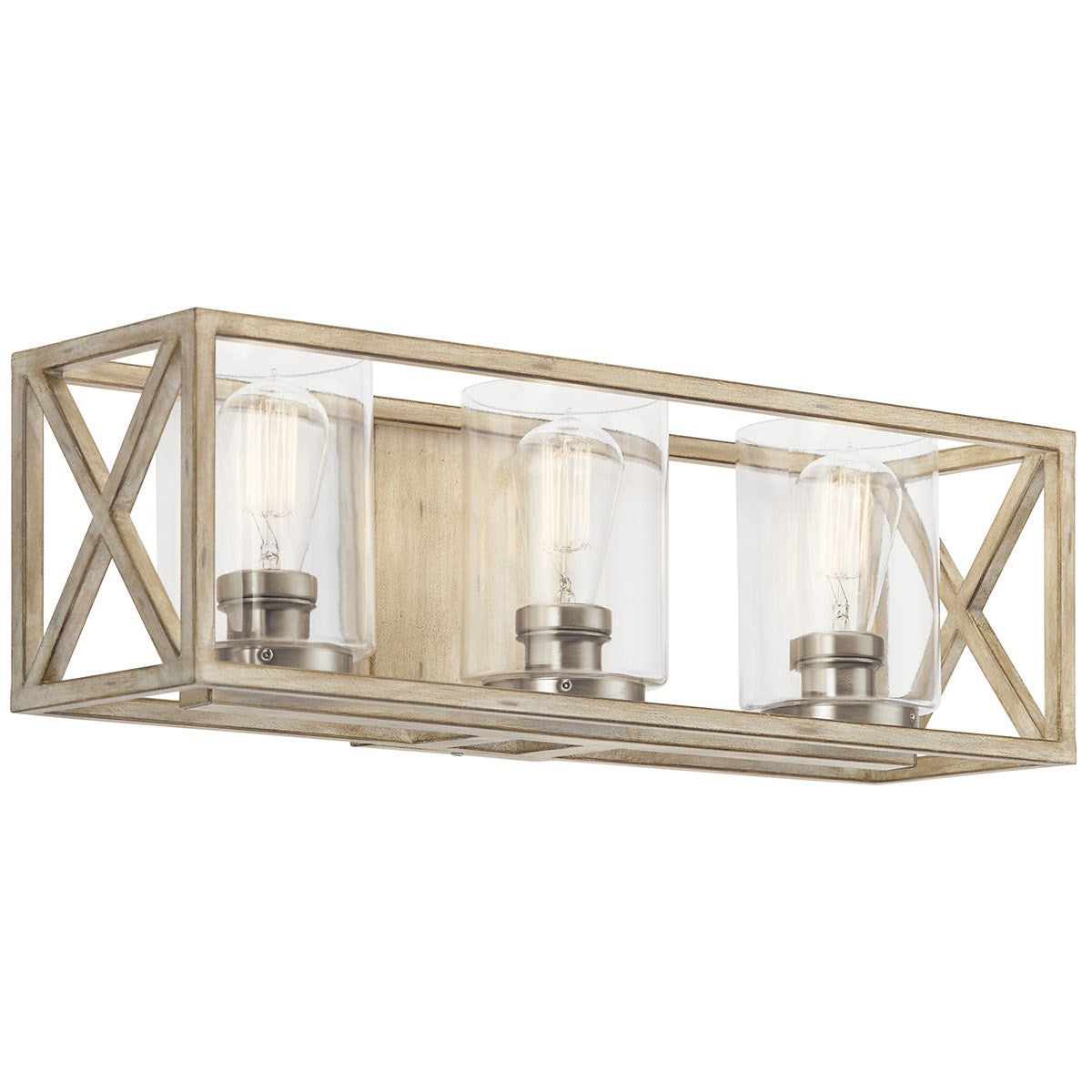 Kichler - 55065DAW - Three Light Bath - Moorgate - Distressed Antique White