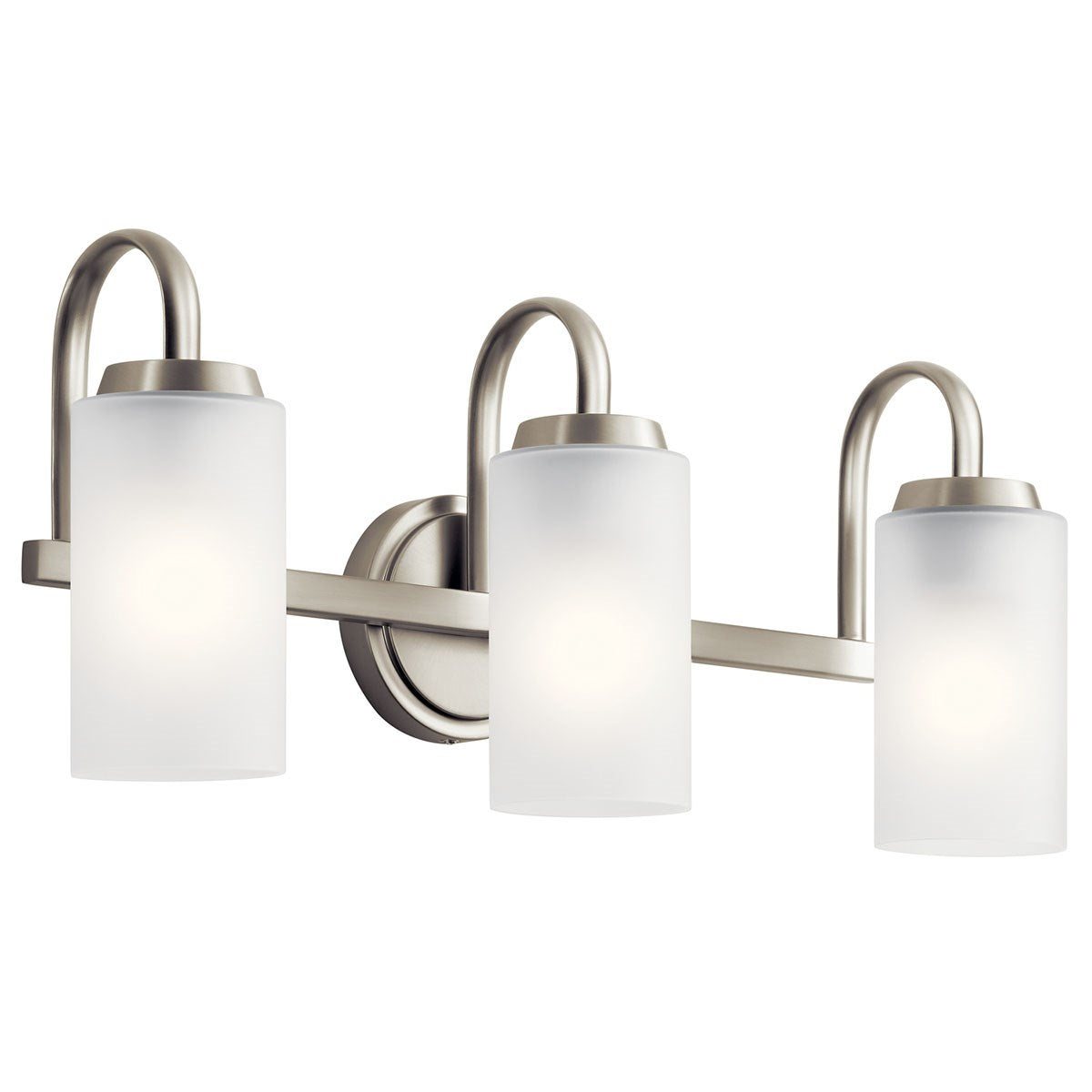 Kichler - 55087NI - Three Light Bath - Kennewick - Brushed Nickel