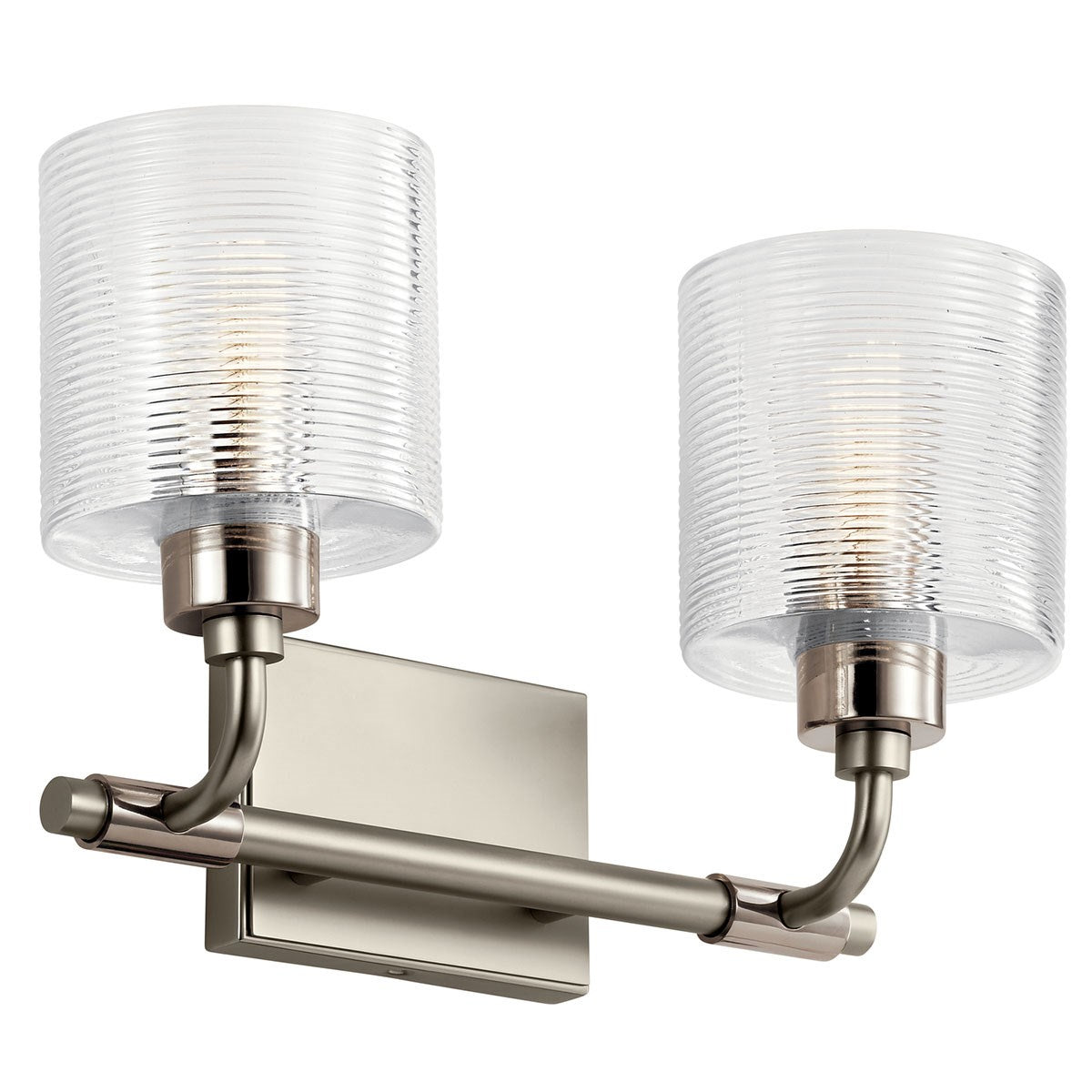 Kichler - 55106SN - Two Light Bath - Harvan - Satin Nickel