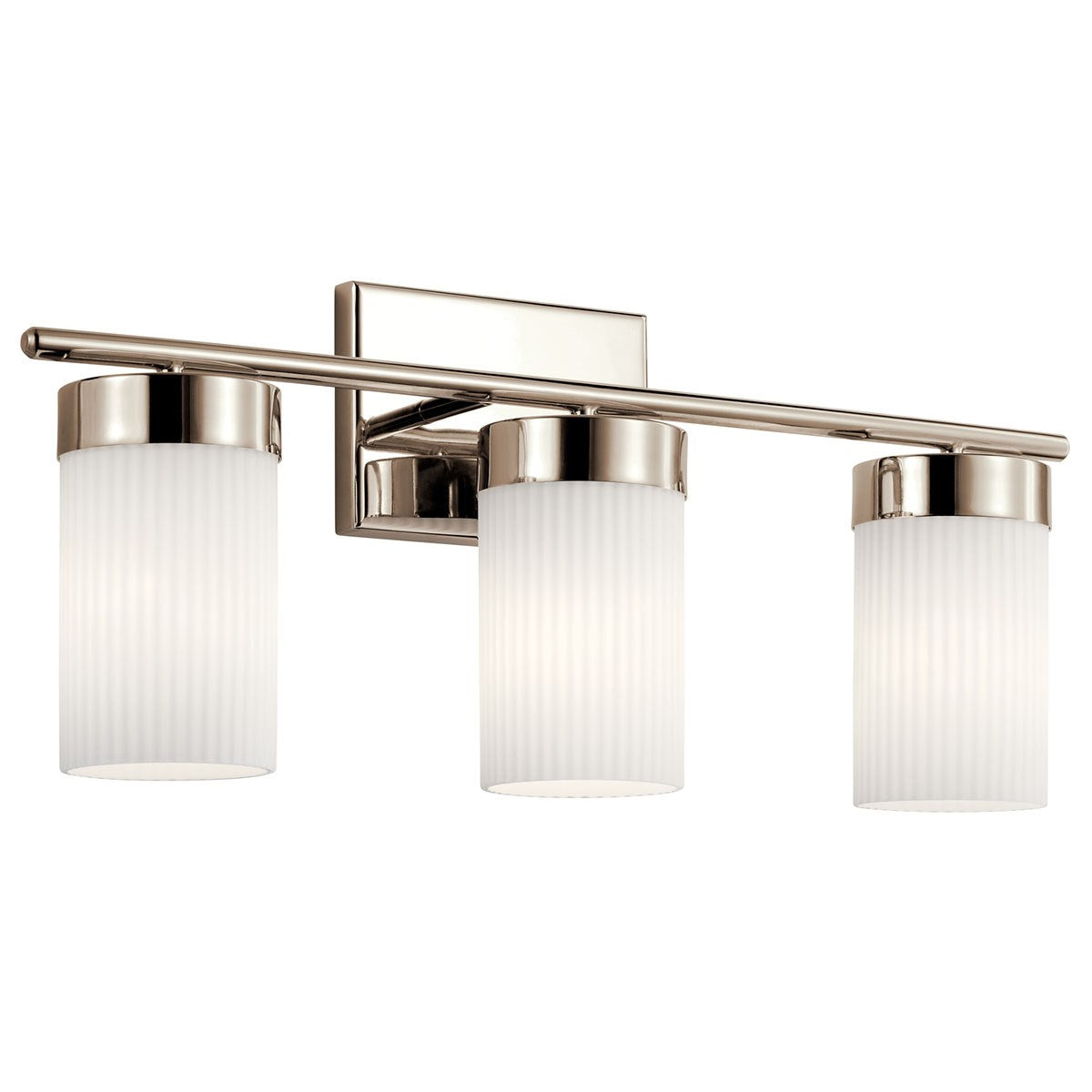 Kichler - 55112PN - Three Light Bath - Ciona - Polished Nickel