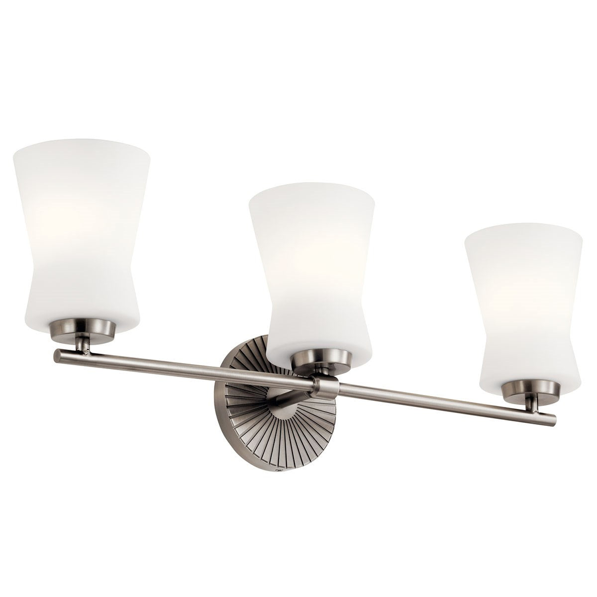 Kichler - 55117CLP - Three Light Bath - Brianne - Classic Pewter