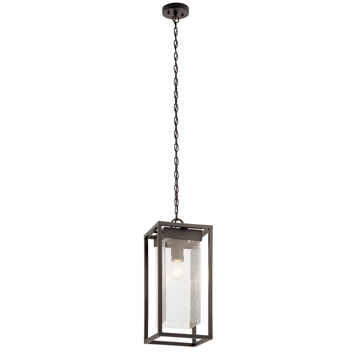 Kichler - 59064OZ - One Light Outdoor Pendant - Mercer - Olde Bronze