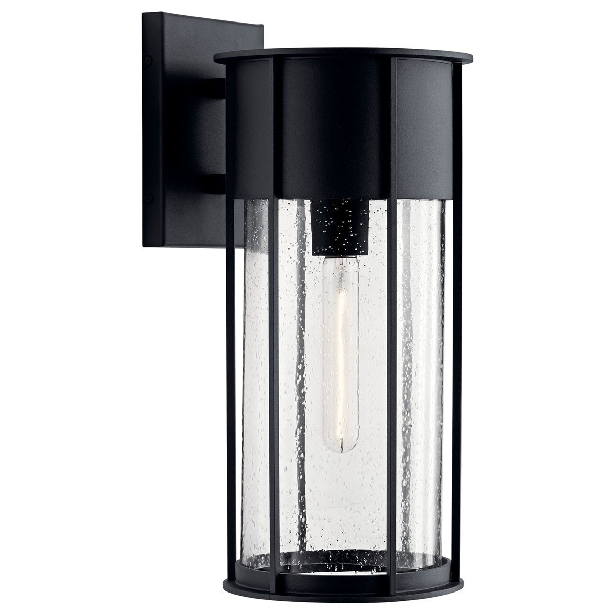 Kichler - 59081BKT - One Light Outdoor Wall Mount - Camillo - Textured Black