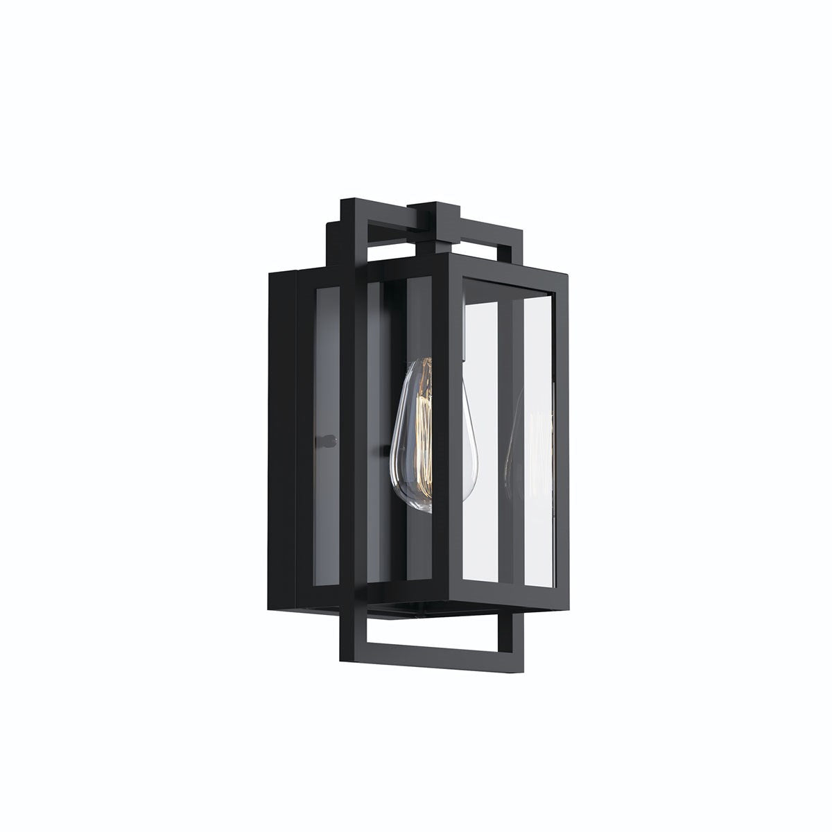 Kichler - 59085BK - One Light Outdoor Wall Mount - Goson - Black