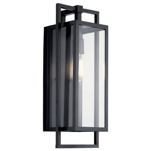 Kichler - 59087BK - One Light Outdoor Wall Mount - Goson - Black