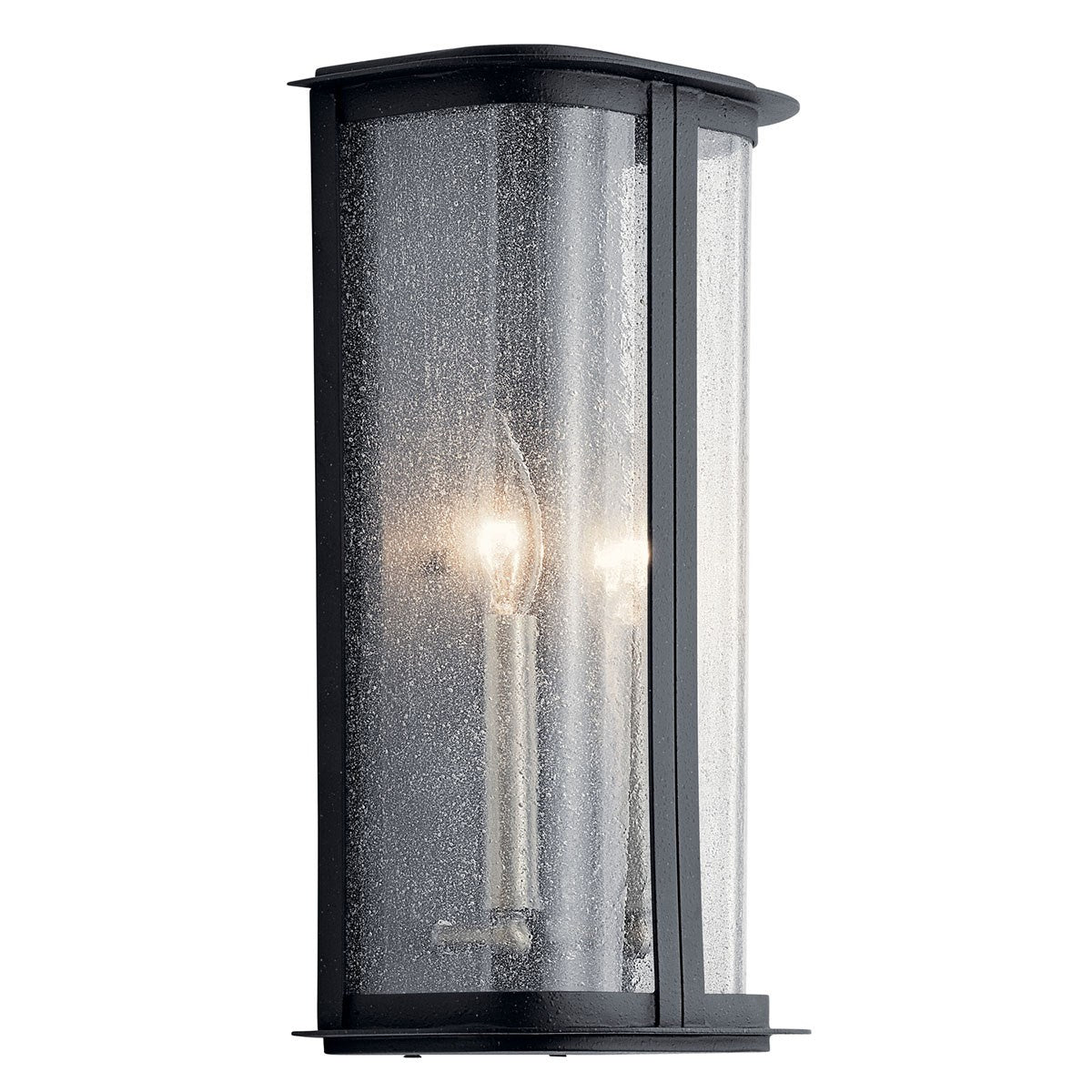 Kichler - 59091DBK - Two Light Outdoor Wall Mount - Timmin - Distressed Black