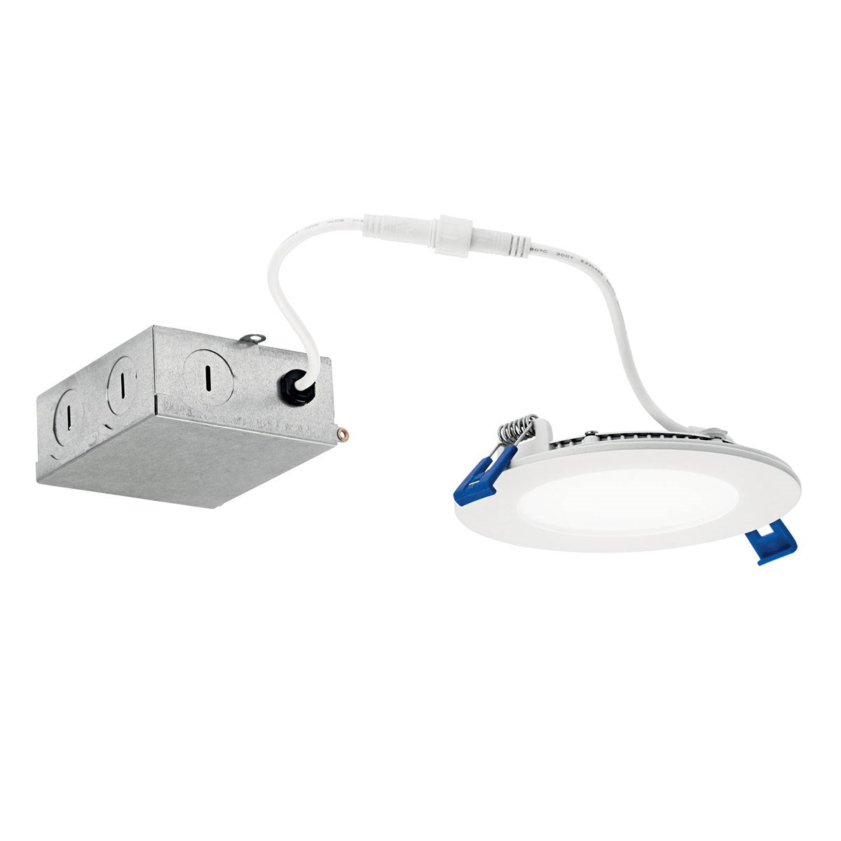 Kichler - DLSL04R3090WHT - LED Downlight - Direct To Ceiling Slim - Textured White