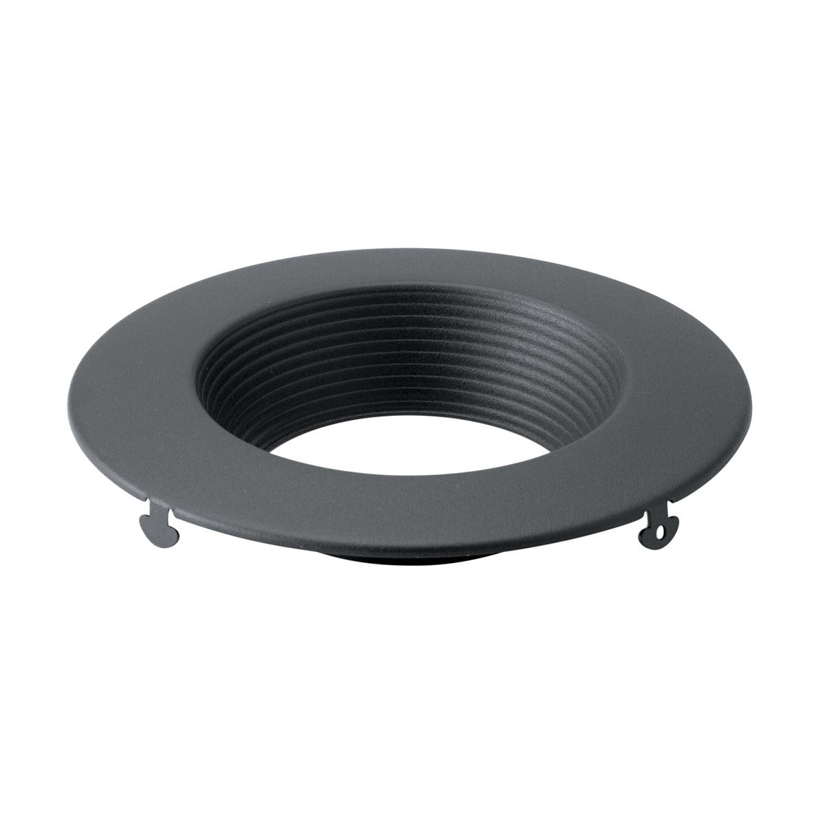 Kichler - DLTRC04RBKT - 4in Recessed Downlight Trim - Direct To Ceiling Unv Accessor - Textured Black